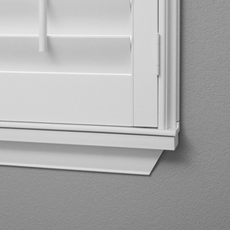 decorative outside mount frame with sill_piece